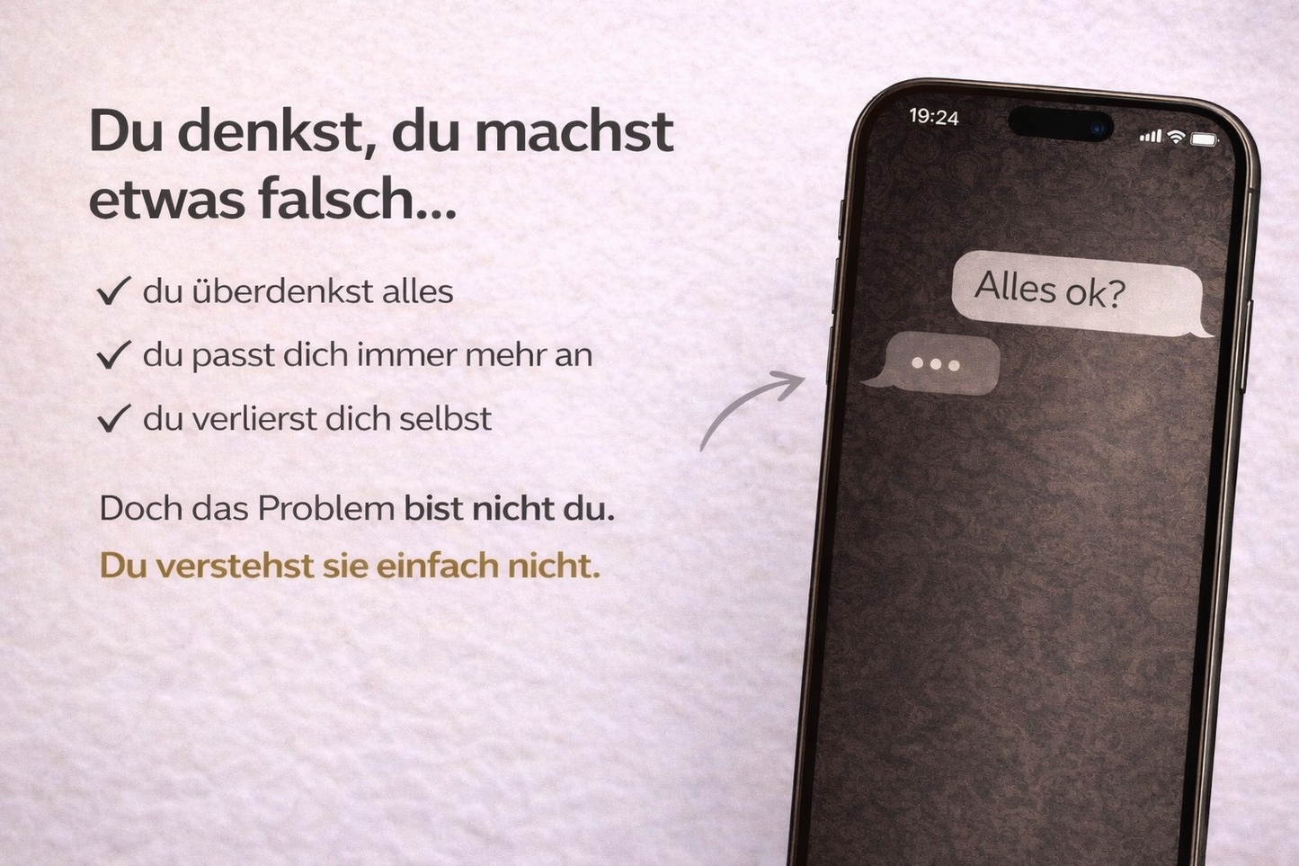 Soll ich ihr schreiben – oder lieber nicht?