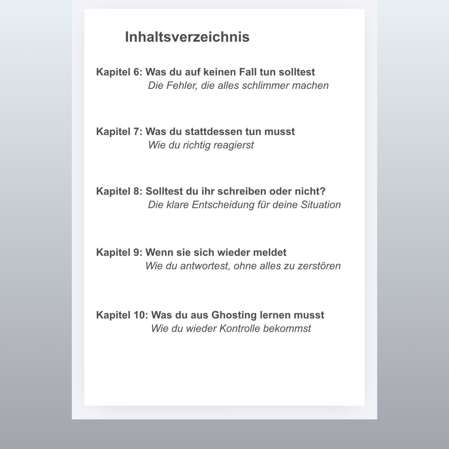 Ghosting verstehen: Was ihr Verhalten wirklich bedeutet