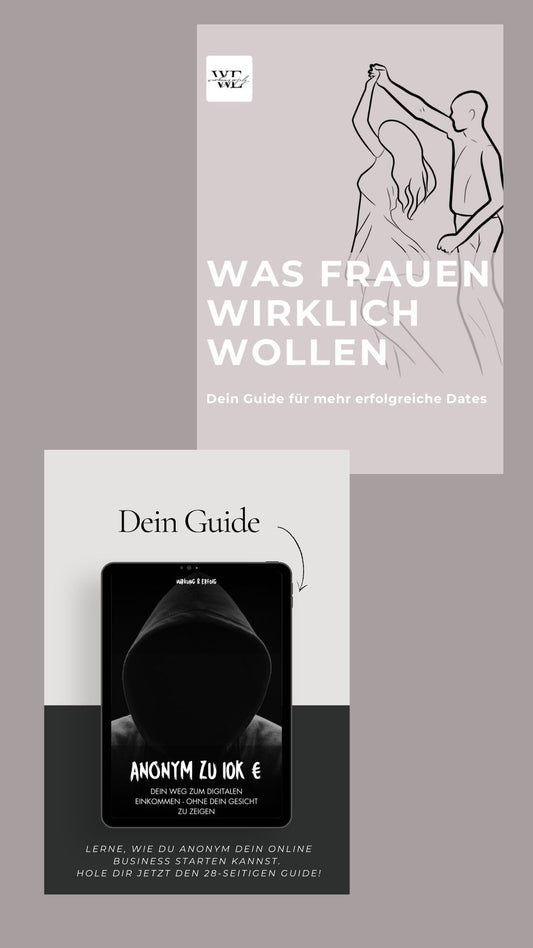 Bundle: Was Frauen wirklich wollen + Anonym zu 10K€